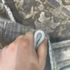 فرش خطیبی تبریز ۱۲۰۰ شانه فرش پتینه افشان کد 1210243