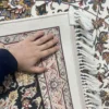 فرش افشان خطیبی تبریز 1200 شانه مدل کلاسیک کد 1210257
