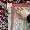 فرش 1200 شانه خطیبی تبریز مدل افشان کلاسیک کد 1210289